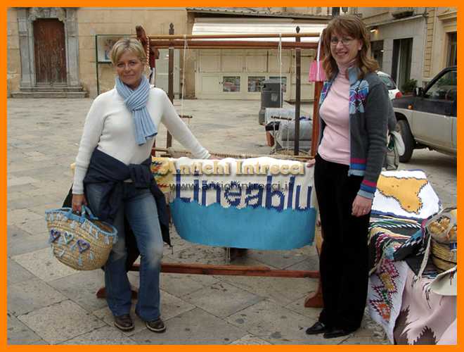 ARAZZO CON SCRITTA LINEA BLU - Clicca l'immagine per chiudere