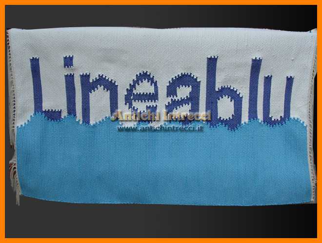 ARAZZO CON SCRITTA LINEA BLU - Clicca l'immagine per chiudere